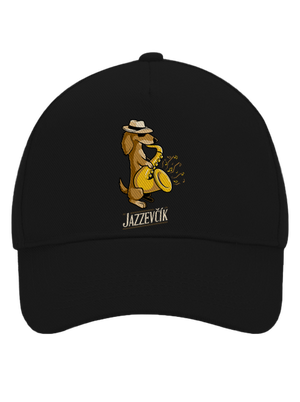 Jazzevčík kšiltovka baseballka Black