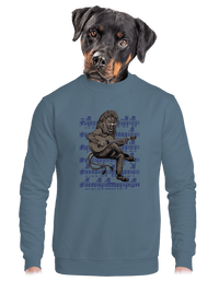 unisex mikina bez kapuce