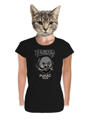 Pukáč tour dámské tričko premium Black