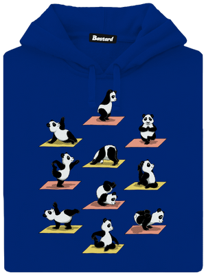 Pandí jóga dámská mikina klokanka Royal Blue Mal