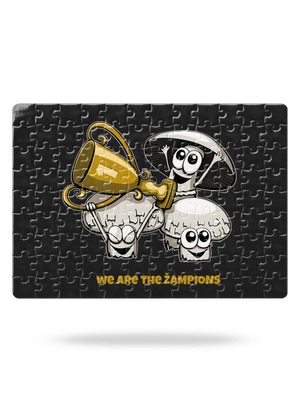 Žampioni puzzle White