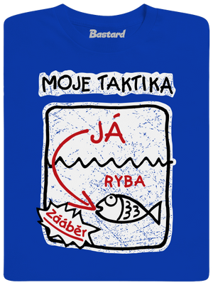Rybářská taktika dětské tričko Royal Blue