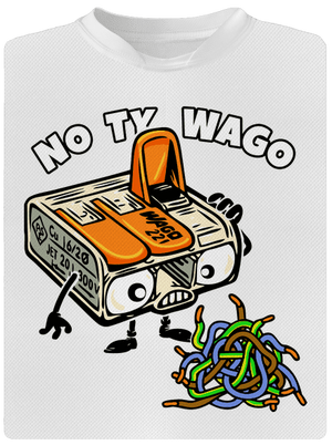 Wago svorka pánské sportovní tričko White