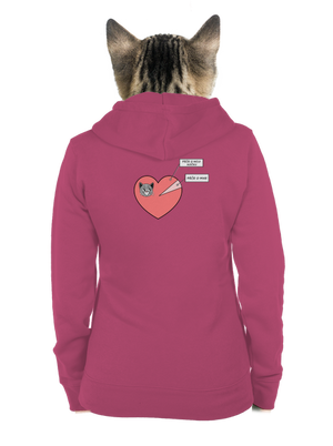 dámská mikina na zip