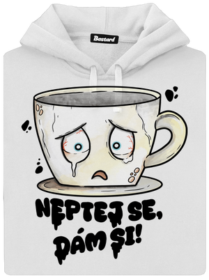 Neptej se, dám si dámská mikina klokanka White