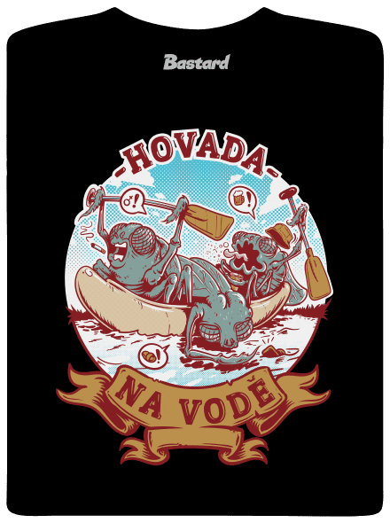 Hovada na vodě dětské tričko Black