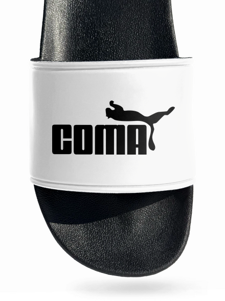 Coma pantofle White