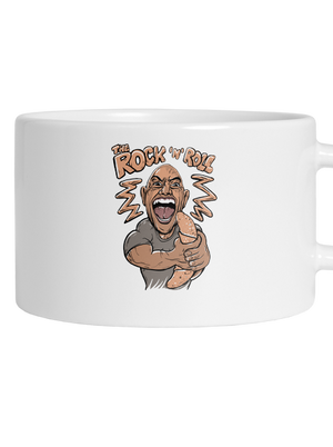 Rock and roll hrnek makronka White