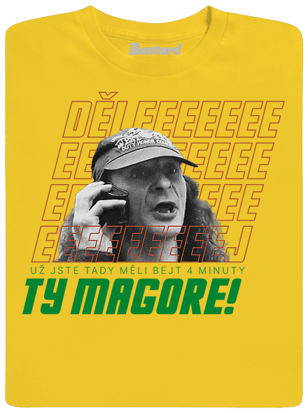B18: Jiří Kára pánské tričko Gold