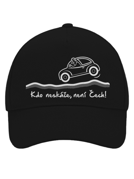 Kdo neskáče kšiltovka baseballka Black