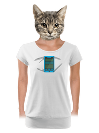 dámské tričko s lemem