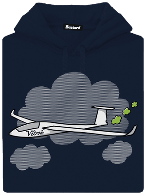 Větroň pánská mikina klokanka Navy