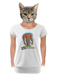 dámské tričko s lemem