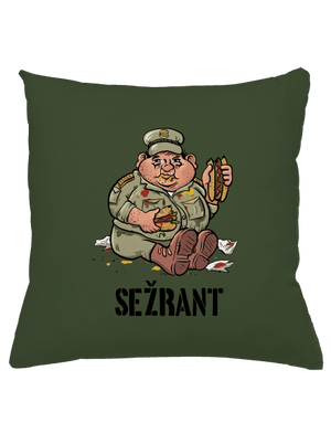 Sežrant polštář Olive Green
