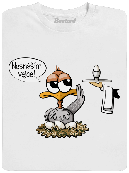 Nesnáším vejce dětské tričko White