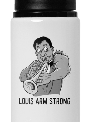 Louis Armstrong lahev na vodu White