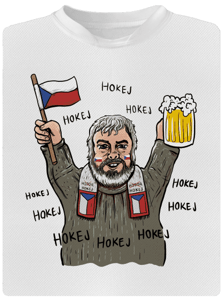 Hodor dětské sportovní tričko White