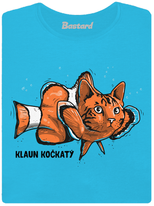 Klaun Kočkatý dámské tričko Blue Atol