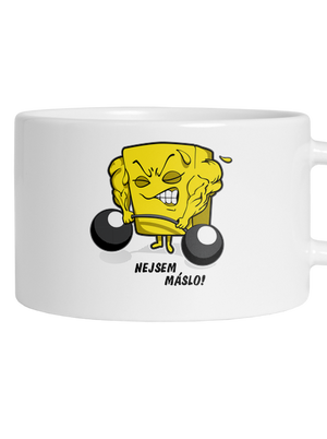 Nejsem máslo hrnek makronka White