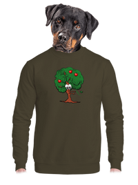 unisex mikina bez kapuce