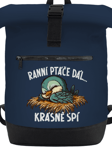 Ranní ptáče spí batoh French Navy