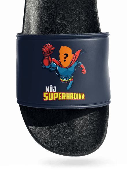 Můj superhrdina pantofle Navy