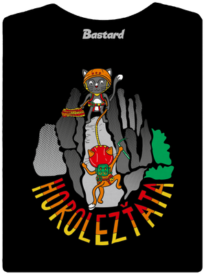 Horolezťata dámské tričko Black