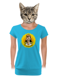 dámské tričko s lemem