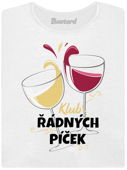 Klub řádných píček dámské tričko White