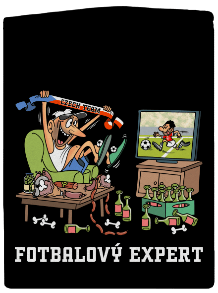Fotbalový expert dámská mikina na zip Black