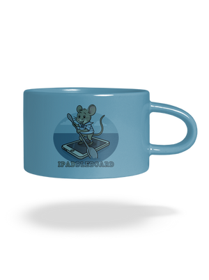 Ipaddleboard hrnek makronka Blue Macaron