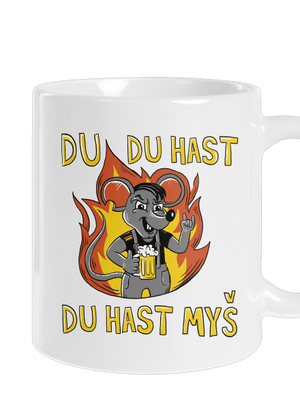 Du hast myš klasický hrnek White