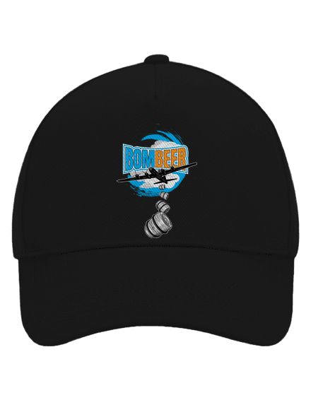 BomBeer kšiltovka baseballka Black