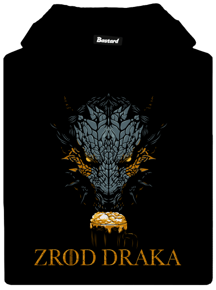 Zrod draka dámská mikina klokanka Black