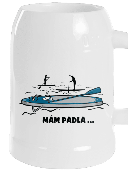 Mám padla půllitr White
