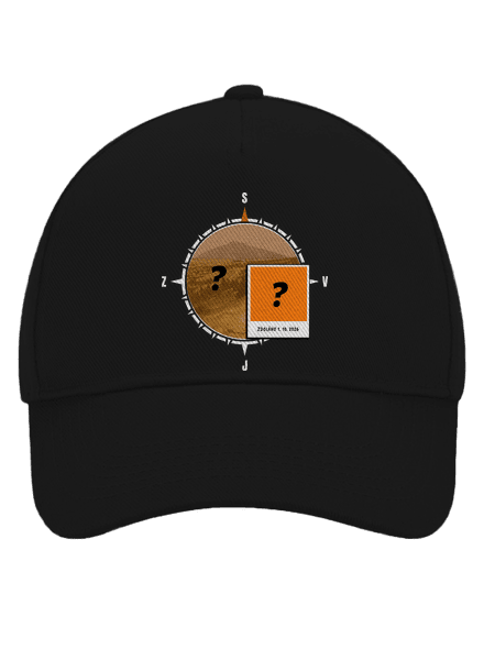 Zdoláno kšiltovka baseballka Black