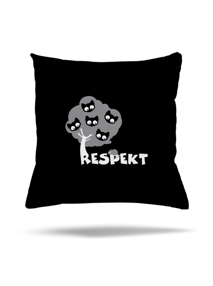 Respekt polštář Black
