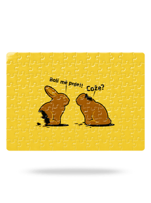 Bolí mě prdel puzzle White