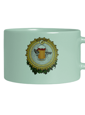 Pivní horoskop: Střelec hrnek makronka Mint Macaron