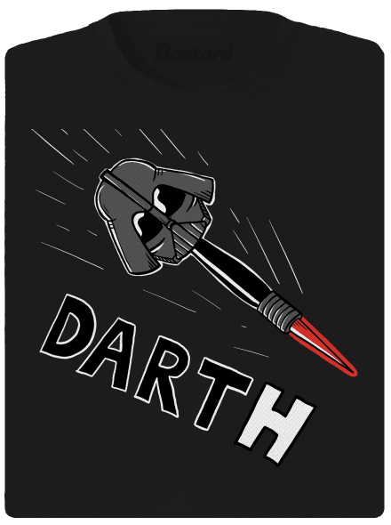 Dart(h) dámské sportovní tričko Black