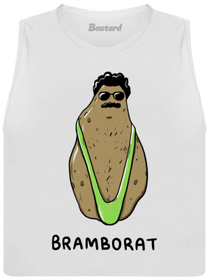 Bramborat dámské tílko volné White