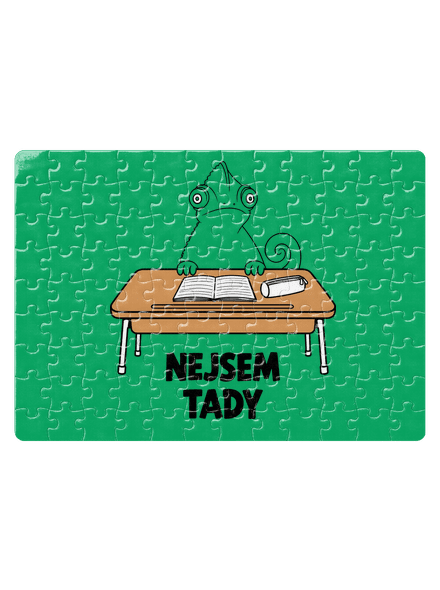 Nejsem tady puzzle White