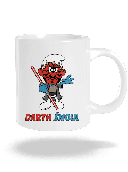 Darth Šmoul velký hrnek White