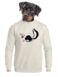 unisex mikina bez kapuce