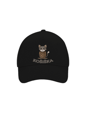 Košiška kšiltovka baseballka Black