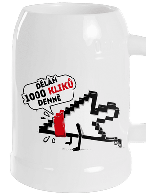 Klikař půllitr White