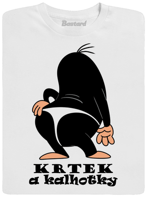 Krtek a kalhotky dětské tričko White