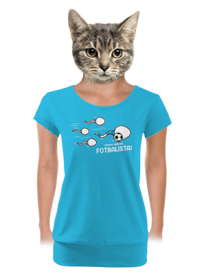 dámské tričko s lemem