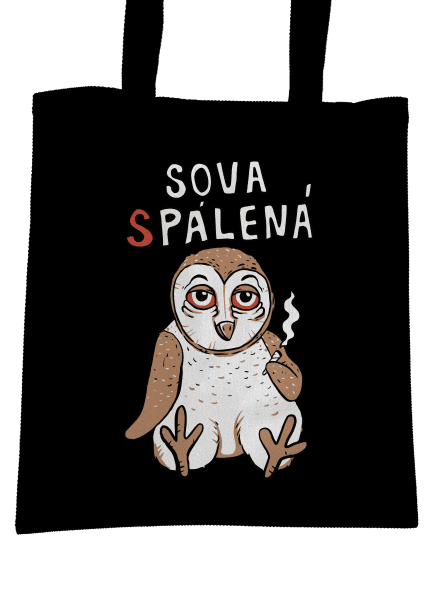Sova Pálená taška Black