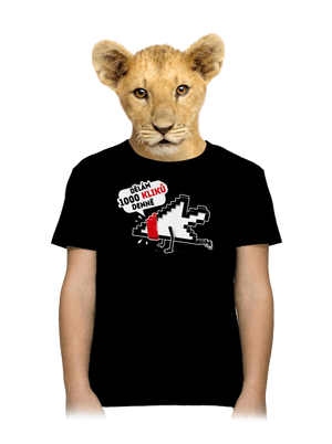 Klikař dětské tričko Black